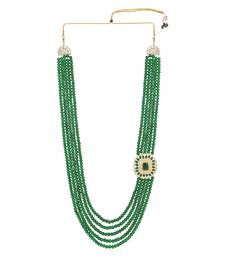 5 Layered Traditional Dulha Moti Mala with Beaded Maharaja Haar/Groom Necklace