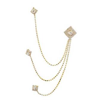 Gold Plated Designer Brooch For Men 1