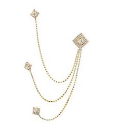 Gold Plated Designer Brooch For Men