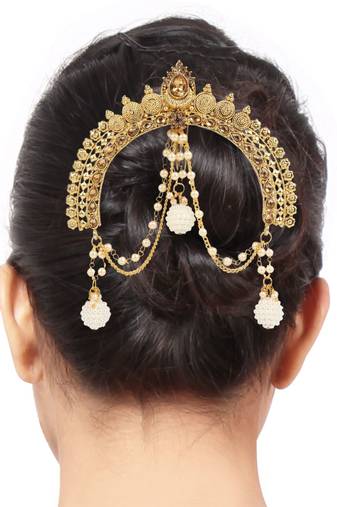 Traditional Maharastrian Jewellery Aambada Juda/Pin Hair Brooch