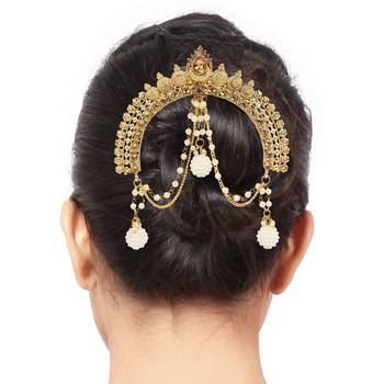 Traditional Maharastrian Jewellery Aambada Juda/Pin Hair Brooch 1