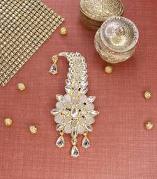 Traditional Kundan Safa Kalangi Brooch for Groom/Men/Dulha Pagadi