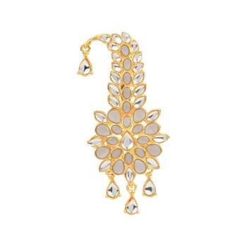 Traditional Kundan Safa Kalangi Brooch for Groom/Men/Dulha Pagadi 2
