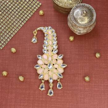 Traditional Kundan Safa Kalangi Brooch for Groom/Men/Dulha Pagadi 1