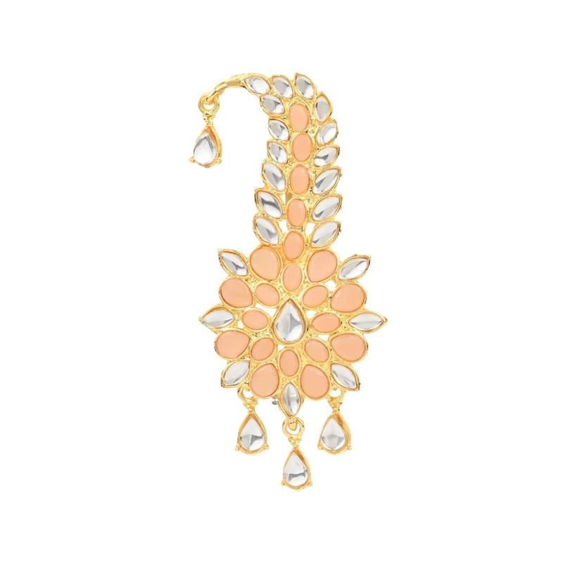 Traditional Kundan Safa Kalangi Brooch for Groom/Men/Dulha Pagadi