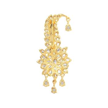 Traditional Kundan Safa Kalangi Brooch for Groom/Men/Dulha Pagadi 3