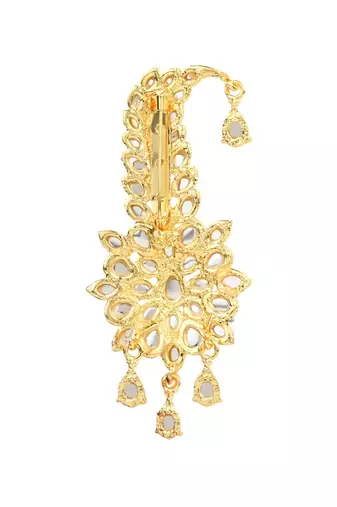 Traditional Kundan Safa Kalangi Brooch for Groom/Men/Dulha Pagadi