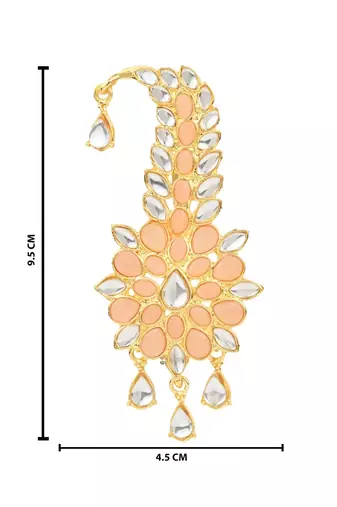 Traditional Kundan Safa Kalangi Brooch for Groom/Men/Dulha Pagadi