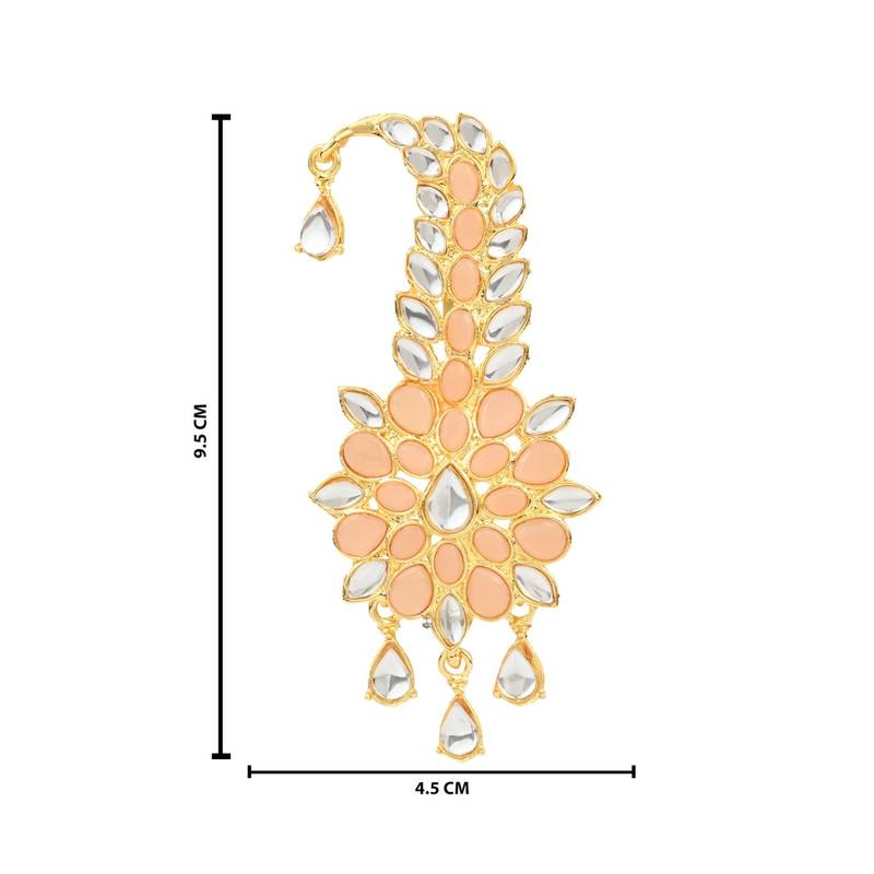 Traditional Kundan Safa Kalangi Brooch for Groom/Men/Dulha Pagadi