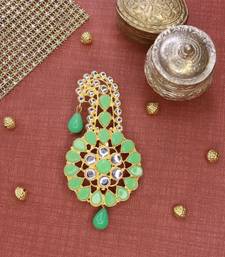 Traditional Kundan Safa Kalangi Brooch for Groom/Men/Dulha Pagadi