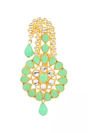 Traditional Kundan Safa Kalangi Brooch for Groom/Men/Dulha Pagadi