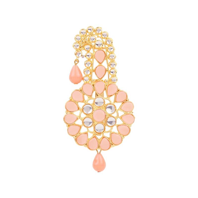 Traditional Kundan Safa Kalangi Brooch for Groom/Men/Dulha Pagadi