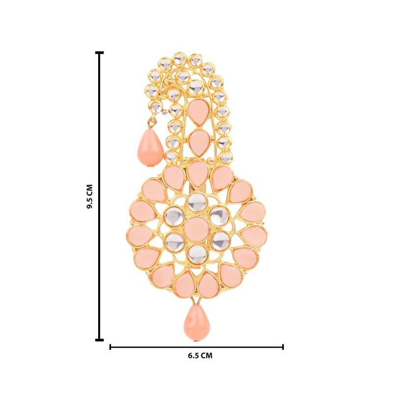 Traditional Kundan Safa Kalangi Brooch for Groom/Men/Dulha Pagadi