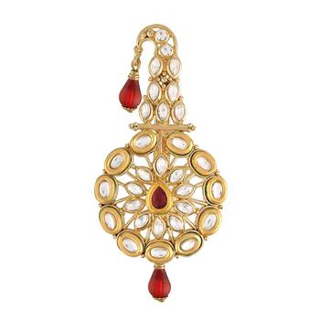 Traditional Kundan Safa Kalangi Brooch for Groom/Men/Dulha Pagadi 1