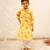 Yellow pathani kurta set