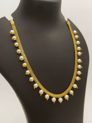 White Beads Necklace 3