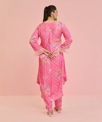 Rosetta satin kurta set 5