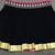 black plain georgette actress designer lehenga with blouse