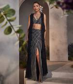 Luella black jacket set