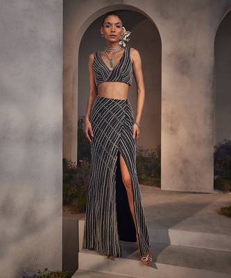 Luella black jacket set 4