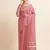 Pink Cotton Dobbi Digital Print Saree Cotton Blend Saree With Blouse Piece