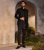 Leroy black jacket set