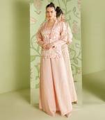 Block printed jacket set