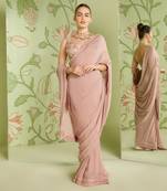 Old rose saree