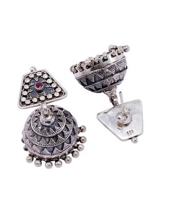 Silver jhumkis 3