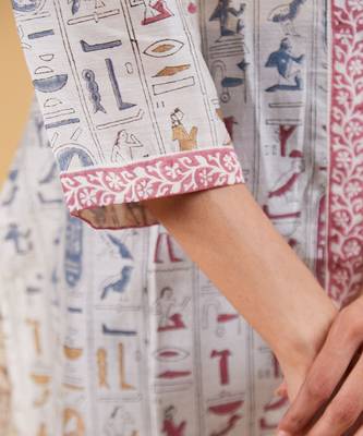 Vanjeevan shirt kurta set 5