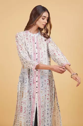 Vanjeevan shirt kurta