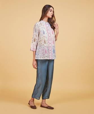 Vanjeevan short shirt set 2