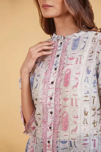 Vanjeevan short shirt