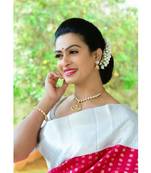 Pink Woven Kanjivaram Silk Saree With Blouse Piece
