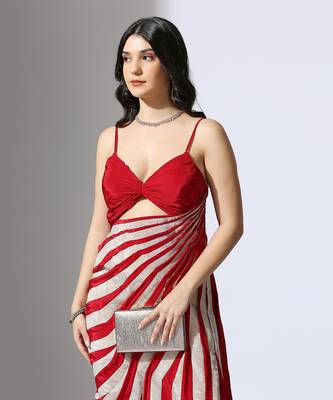 Colour block stripe dress 3
