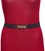 Gold & black color kamarband elastic waist belt for women//girls