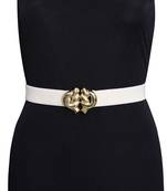 Gold & white color kamarband elastic waist belt for women//girls