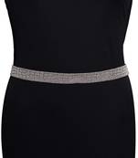 Dark gray color kamarband elastic waist belt for women//girls