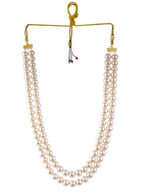 Pearl gold plated neklace set 4