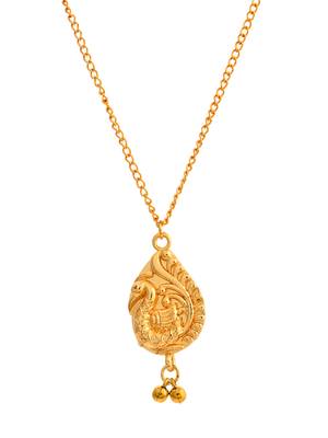 Gold plated chain necklace set 3