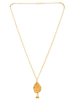 Gold plated chain necklace set 4