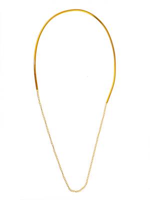 Gold plated necklace set 3