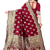 Banarasi Silk Maroon Saree