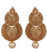 Gold earrings