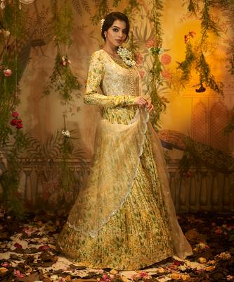 Nargis ivory anarkali set 3