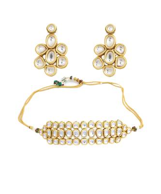 Kundan choker with earrings 4