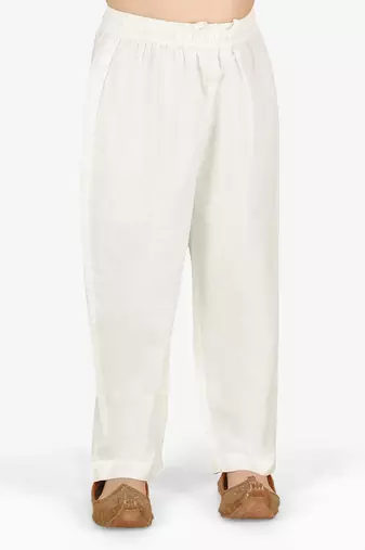 Chromatic fusion boys  black & white stripe kurta with pant
