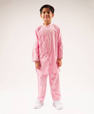 Bollywood tadka boys pink kurta with pant 1