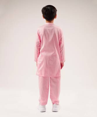 Bollywood tadka boys pink kurta with pant 3