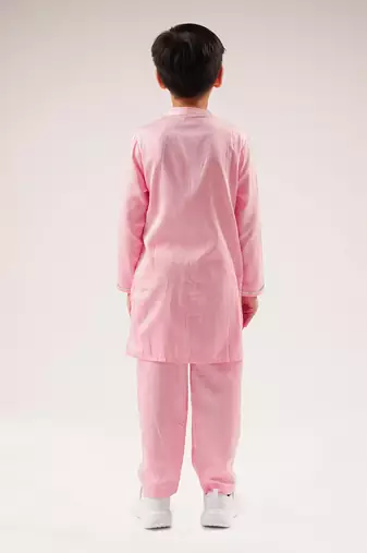 Bollywood tadka boys pink kurta with pant